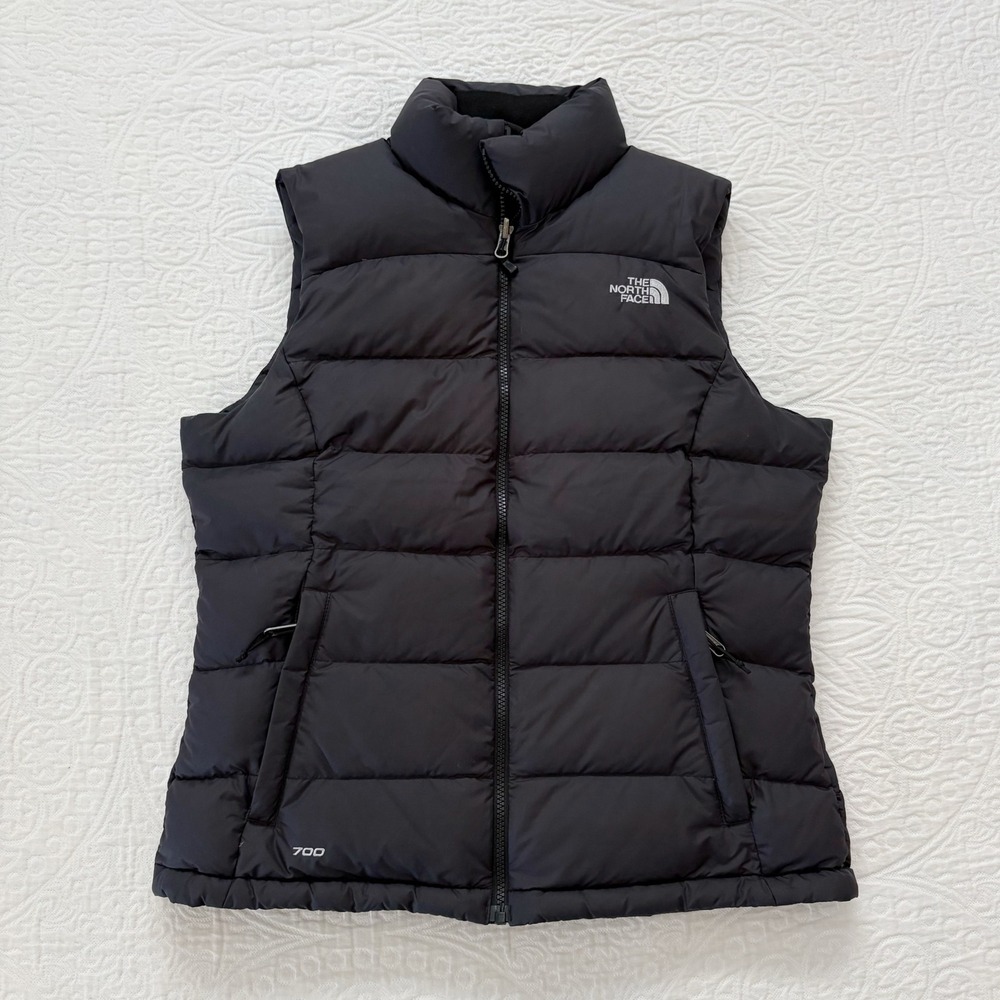 The North Face Women's Nuptse 2 700 Down-Filled Vest, Black Sz M